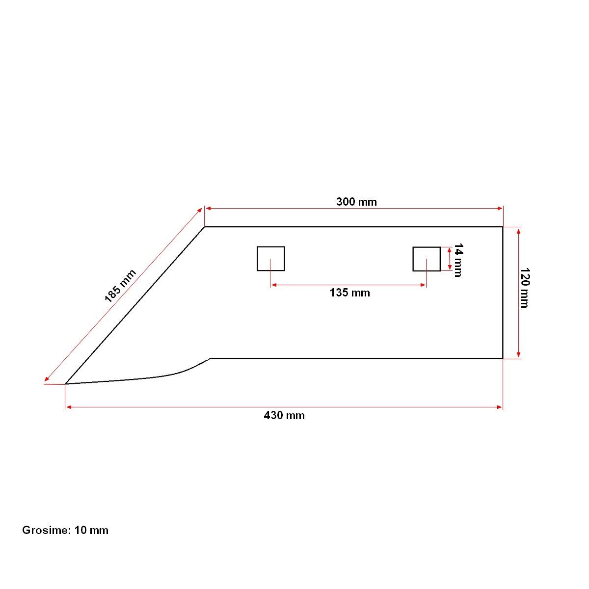 Brazdar plug tip PP2 sormaitat